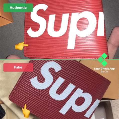 replica louis vuitton x supreme wallet
